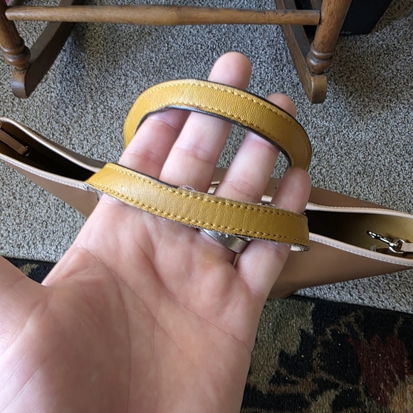 Coach Park Metropolitan Vermillion Cross Grain Leather Large Tote 2014 - Picture 9 of 12